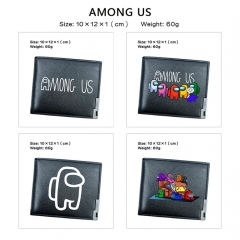 7 Styles Among US PU Anime Short Wallet Purse