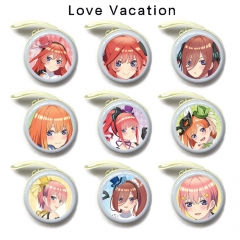 10 Styles The Quintessential Quintuplets Anime Zipper Coin Purse