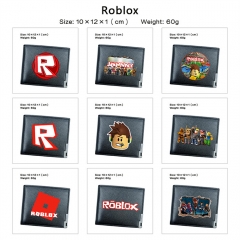 9 Styles Roblox PU Anime Short Wallet Purse