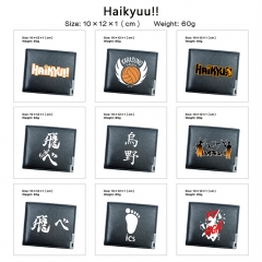 12 Styles Haikyuu Anime Short Wallet Purse