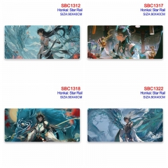 40*90CM 15 Styles Honkai: Star Rail Cartoon Pattern Anime Mouse Pad