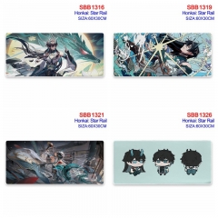30*60CM 15 Styles Honkai: Star Rail Cartoon Pattern Anime Mouse Pad