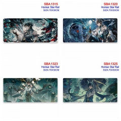30*70CM 15 Styles Honkai: Star Rail Cartoon Pattern Anime Mouse Pad