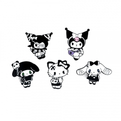 5 Styles Sanrio Hello Kitty Alloy Badge Cartoon Anime Brooch