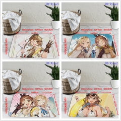 7 Styles Atelier Ryza Ever Darkness & the Secret Hideout Cartoon Pattern Anime Crystal Velvet Floor Mat