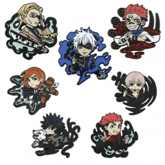 7 Styles Jujutsu Kaisen Cartoon Alloy Badge Pin Anime Brooch