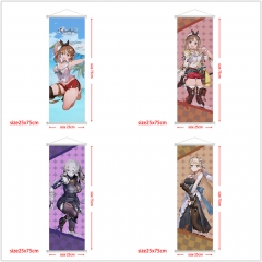 25*75cm 8 Styles Atelier Ryza Ever Darkness & the Secret Hideout Cartoon Wall Scroll Anime Wallscroll