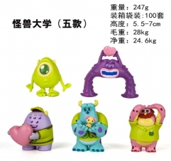 怪兽大学 公仔 手办 5-7CM