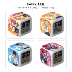 8 Styles Fairy Tail Cartoon LED Anime Clock