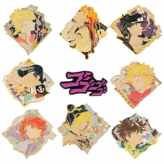 JOJO奇妙冒险动漫胸针 空条承太郎二次元锌合金属徽章 现货批发
