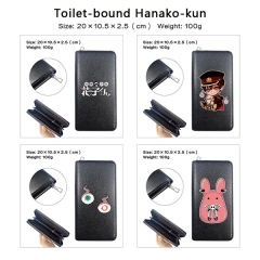 4 Styles Toilet-Bound Hanako-kun PU Zipper Anime Long Wallet Purse