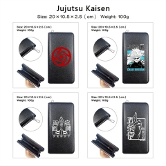 5 Styles Jujutsu Kaisen PU Zipper Anime Long Wallet Purse