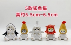 5款 鲨鱼猫 5.5cm~6.5cm