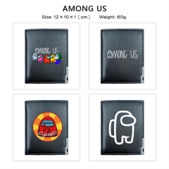 7 Styles Among Us Cosplay PU Purse Folding Anime Short Wallet