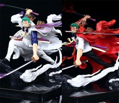 海贼王漂移飘逸索隆（白色）​产品高度26厘米​产品重量1070克 彩盒尺寸36X20X24厘米1