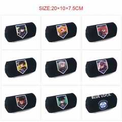 9 Styles Blue Lock Cosplay Cartoon Zipper Anime Pencil Bag