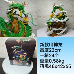 （吸塑+牛皮纸箱）七龙珠山神龙与小悟空许愿场景GK盒装手办 高24cm