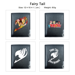 7 Styles Fairy Tail Cosplay PU Purse Folding Anime Short Wallet
