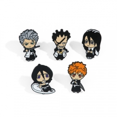 5 Styles Bleach Cos Cartoon Alloy Pin Anime Brooch