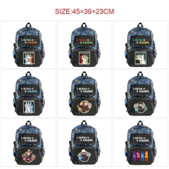 9 Styles Jujutsu Kaisen Cosplay Cartoon Canvas Students Backpack Anime Bag