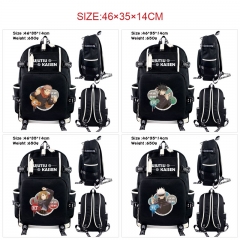 5 Styles Jujutsu Kaisen Cosplay Cartoon Canvas Students Backpack Anime Bag