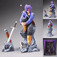 28CM Dragon Ball Z Trunks Anime PVC Figure Doll