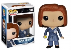 Funko pop184# X档案 the xfile 斯嘉丽dana scully 高约10cm，重约0.15kg，彩盒尺寸16X12X9.5cm 一箱72个