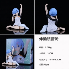 从零开始的异世界生活伸懒腰蕾姆 盒装手办 高约10cm 一箱96个