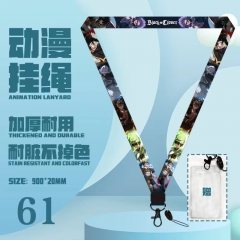 Black Clover Cartoon Long Lanyard Anime Phone Strap