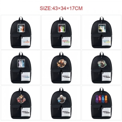 9 Styles Jujutsu Kaisen Cosplay Cartoon Canvas Students Backpack Anime Bag