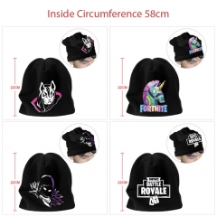 8 Styles Fortnite Cartoon Pattern Anime Knitted Hat