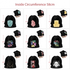 9 Styles SPY×FAMILY Cartoon Pattern Anime Knitted Hat