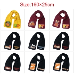 14 Styles Chainsaw Man Cartoon Pattern Anime Scarf