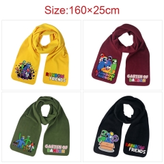7 Styles Rainbow Friends Cartoon Pattern Anime Scarf