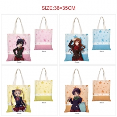 6 Styles Cyuunibyou Demo Koigashitai Shopping Bag Canvas Anime Handbag