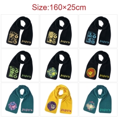 9 Styles JoJo's Bizarre Adventure Cartoon Pattern Anime Scarf