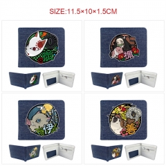 7 Styles Demon Slayer: Kimetsu no Yaiba Cartoon Coin Purse Anime Wallet