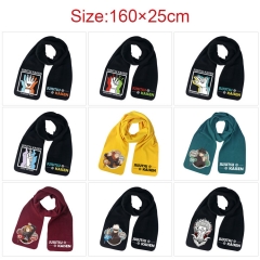 9 Styles Jujutsu Kaisen Cartoon Pattern Anime Scarf