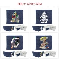 7 Styles Mob Psycho 100 Cartoon Coin Purse Anime Wallet