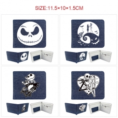 6 Styles The Nightmare Before Christmas Cartoon Coin Purse Anime Wallet