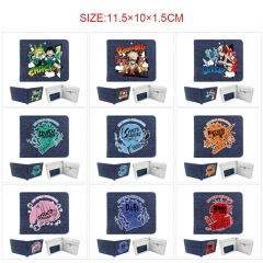 9 Styles Boku no Hero Academia/My Hero Academia Cartoon Coin Purse Anime Wallet