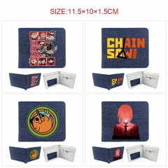 8 Styles Chainsaw Man Cartoon Coin Purse Anime Wallet
