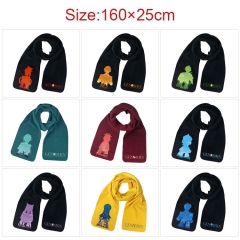13 Styles Genshin Impact Cartoon Pattern Anime Scarf