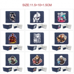 9 Styles Jujutsu Kaisen Cartoon Coin Purse Anime Wallet