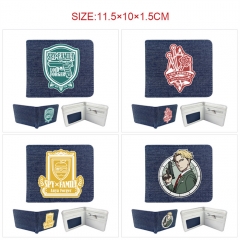7 Styles SPY×FAMILY Cartoon Coin Purse Anime Wallet