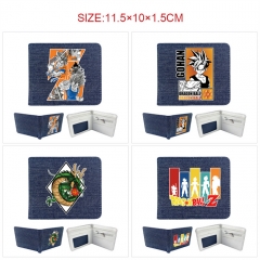 7 Styles Dragon Ball Z Cartoon Coin Purse Anime Wallet