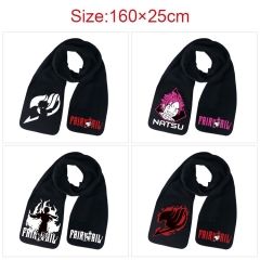 5 Styles Fairy Tail Cartoon Pattern Anime Scarf