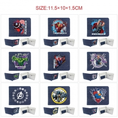 9 Styles The Avengers Cartoon Coin Purse Anime Wallet