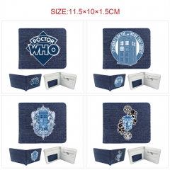 7 Styles Doctor Who Cartoon Coin Purse Anime Wallet