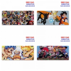 30*80CM 5 Styles Animation Cartoon Pattern Anime Mouse Pad